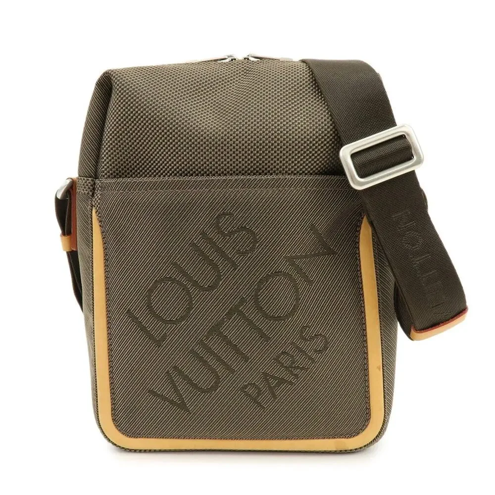 Louis Vuitton Damier Geant Citadin Crossbody Bag Brown